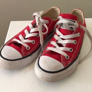 Red Converse Sneakers